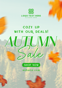 Autumn Sale Poster Design