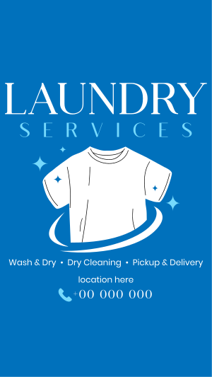 Best Laundry Service Instagram story Image Preview