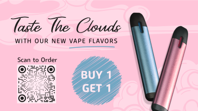 Vape Clouds Facebook event cover Image Preview