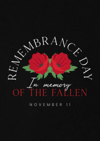 Day of Remembrance Flyer Image Preview