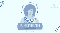 Juneteenth Woman Facebook Event Cover Image Preview