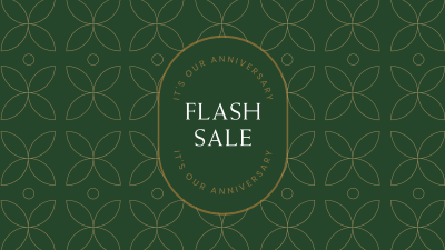 Anniversary Flash Sale Facebook event cover Image Preview