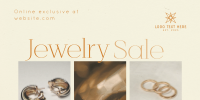 Luxurious Jewelry Sale Twitter Post Image Preview