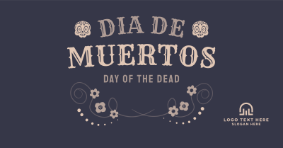 Festive Dia De Los Muertos Facebook ad Image Preview