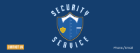 Security Uniform Badge Facebook Cover Design