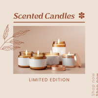 Limited Edition Scented Candles Instagram post Image Preview
