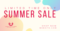 Summer Sale Puddles Facebook Ad Design