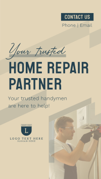 Trusted Handyman Instagram story Image Preview