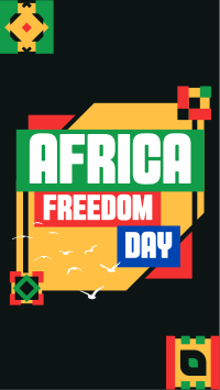 Tiled Freedom Africa YouTube short Image Preview