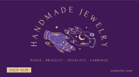 Handmade Jewelry Facebook Event Cover Design
