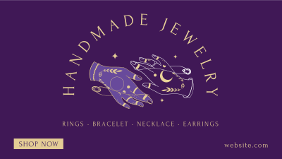 Handmade Jewelry Facebook event cover Image Preview