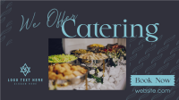 Dainty Catering Provider Facebook Event Cover Design