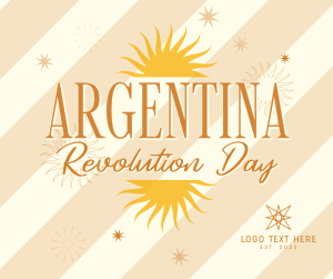 Argentina Revolution Day Facebook post Image Preview
