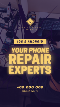 Phone Repair Experts Instagram reel Image Preview