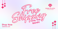 Sparkly Shipping Promo Twitter post Image Preview