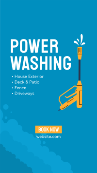Power Washing Services Instagram story Image Preview