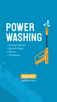 Power Washing Services Instagram Story Design