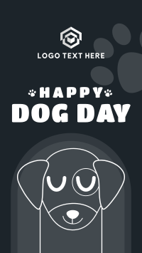 Dog Day Celebration Facebook Story Design