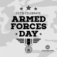 Armed Forces Appreciation Instagram Post Design