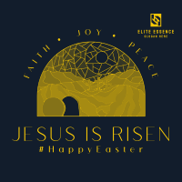 He Has Risen Instagram post Image Preview