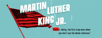 Martin Luther Quote Tribute Facebook cover Image Preview