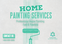 Home Painting Services Postcard Image Preview