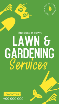 The Best Lawn Care Facebook Story Design