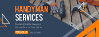 Handyman Services Facebook Cover Design