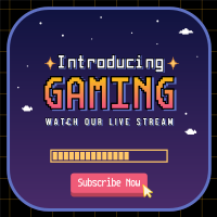 Introducing Gaming Stream Instagram Post Design