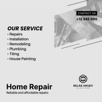 Repair Service Instagram post Image Preview