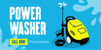 Power Washer Rental Twitter post Image Preview