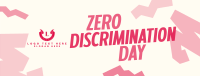 Playful Zero Discrimination Day Facebook cover Image Preview
