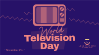 World Television Day Facebook event cover Image Preview
