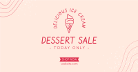 Ice Cream Bar Facebook Ad Design