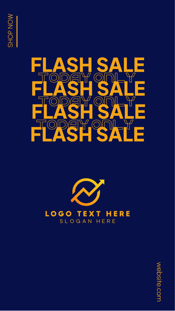 Flash Sale Shop Facebook Story Design Image Preview