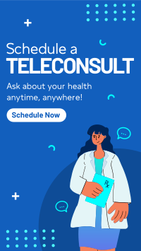 Online Medical Consultation TikTok video Image Preview