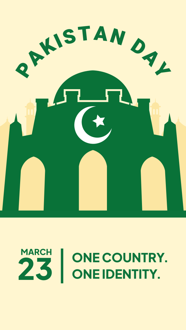 Pakistan Day Celebration Facebook Story Design Image Preview