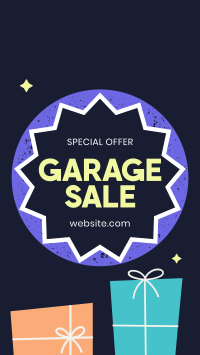 Garage Sale Ad Facebook story Image Preview