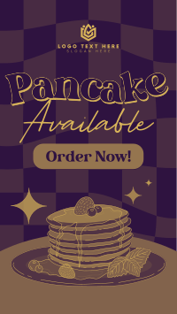 Pancake Available Facebook Story Design