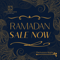 Ornamental Ramadan Sale Instagram Post Design