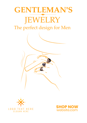 Gentleman's Jewelry Flyer Image Preview