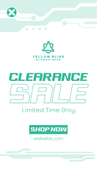 Techno Clearance Sale Instagram Reel Image Preview