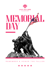 Heartfelt Memorial Day Poster Image Preview