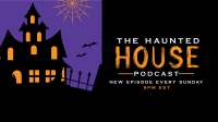 Haunted House Facebook Event Cover Design