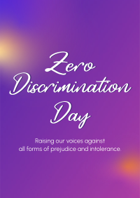 Zero Discrimination Day Flyer Image Preview