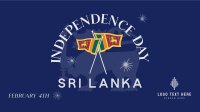 Sri Lanka Independence Badge Facebook Event Cover Design