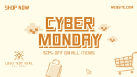 Pixel Cyber Monday Facebook Event Cover Design