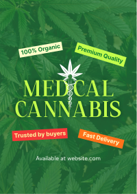 Trusted Medical Marijuana Flyer Design