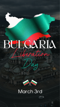 Bulgaria Liberation Day Facebook Story Design