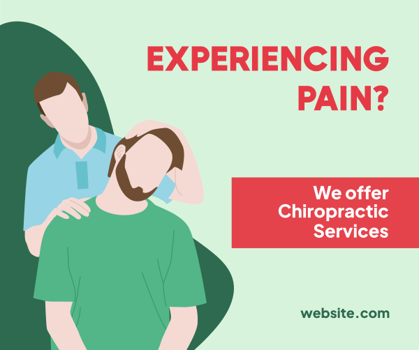 Chiropractic Treatment Center Facebook Post Design Image Preview